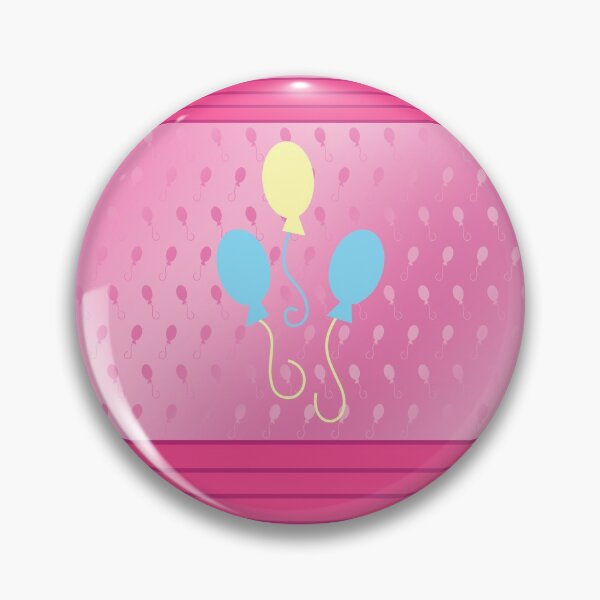 Item preview, Pinkie Pie Ballon Ballons Happy Party Fun MLP Cutie Mark Sign v2 designed and sold by ariados4711.