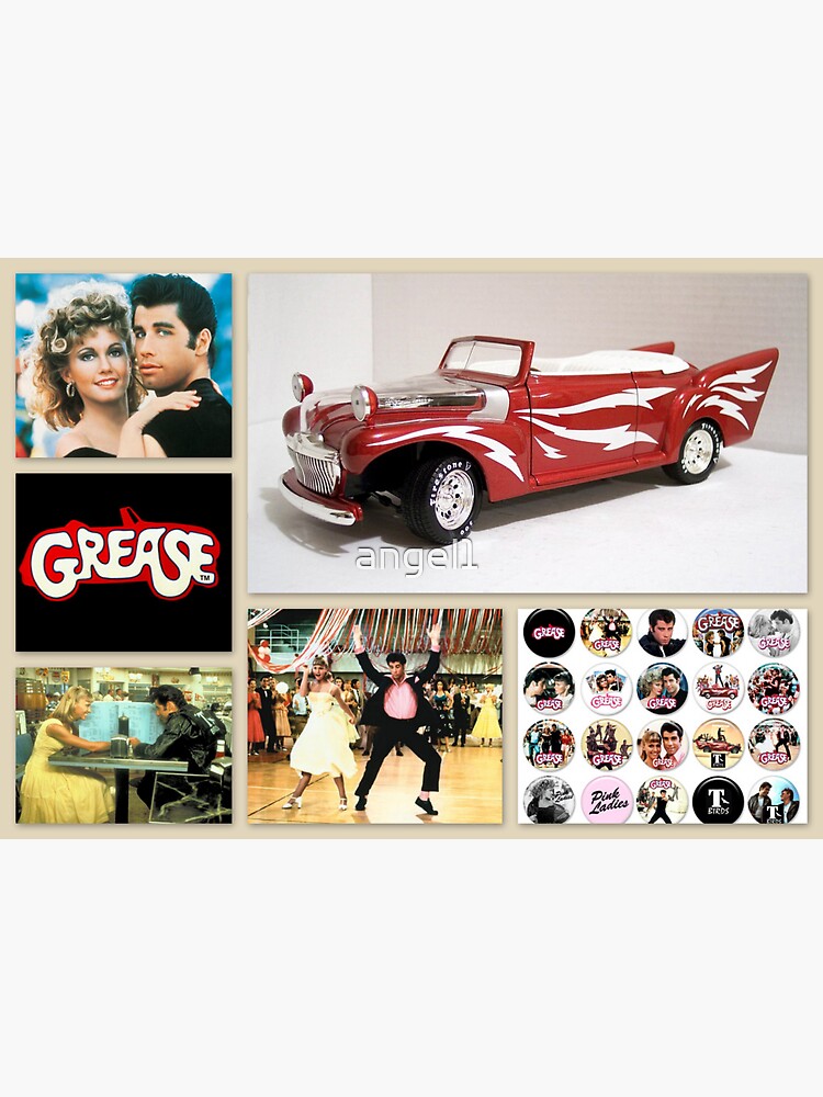 "Grease Lightning" Sticker by angel1 | Redbubble