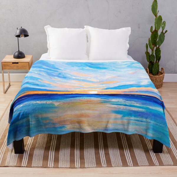 Item preview, Ocean Sunrise Abstract designed and sold by Christi Neff.