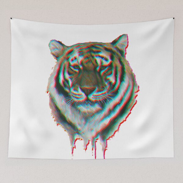 Item preview, Trippy Tiger Art designed and sold by primawm.
