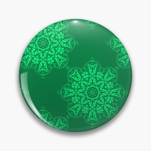 Item preview, Green floral silhouette print designed and sold by tetibright.