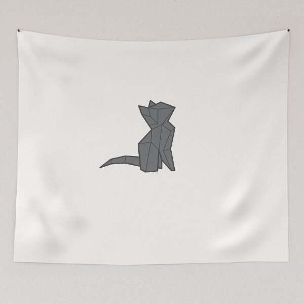 Item preview, Origami cat designed and sold by Schmuddelshirt.