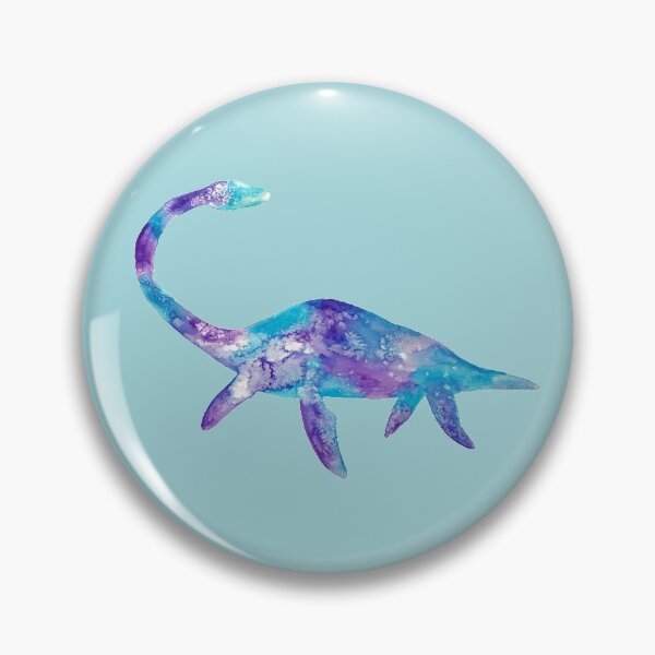 Item preview, Watercolor Lake Monster designed and sold by annamacijeski.