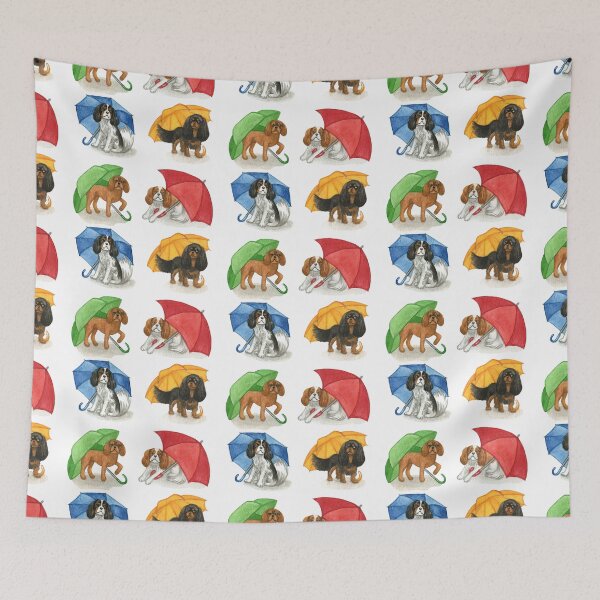 Item preview, Cavalier King Charles Spaniel - Umbrella Cavaliers designed and sold by jollyinu.