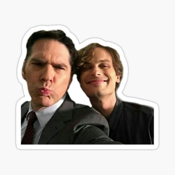 gibson and gubler selfie Sticker