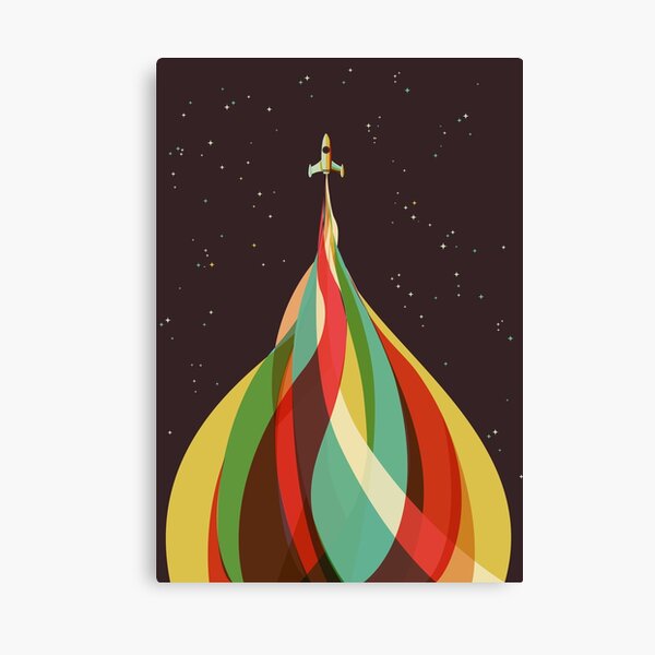 Kaleidoscope to the Stars Canvas Print