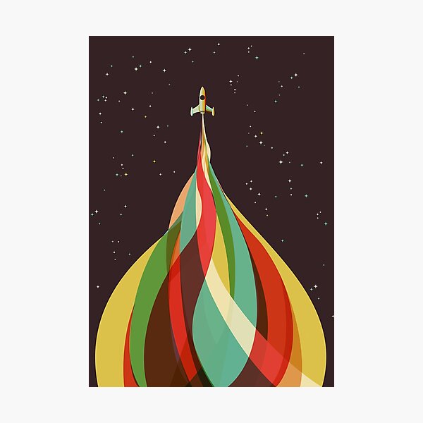 Kaleidoscope to the Stars Photographic Print
