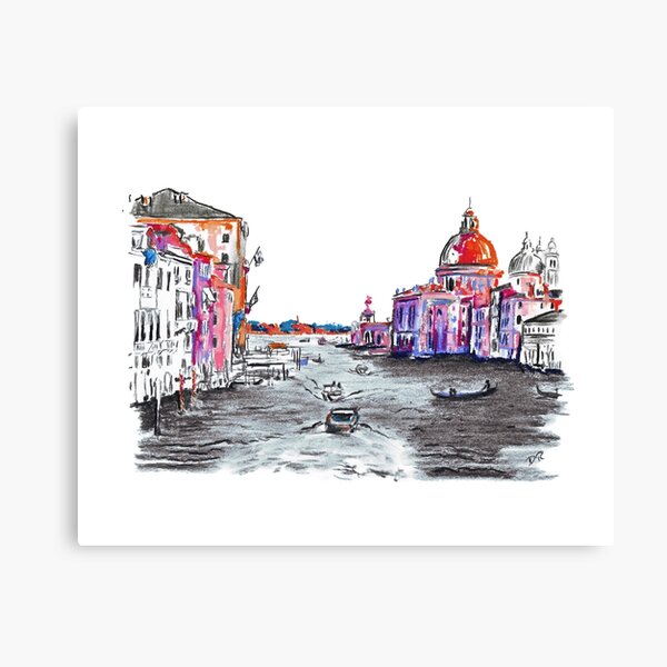 Modern Italian Art - Venice Canvas Print