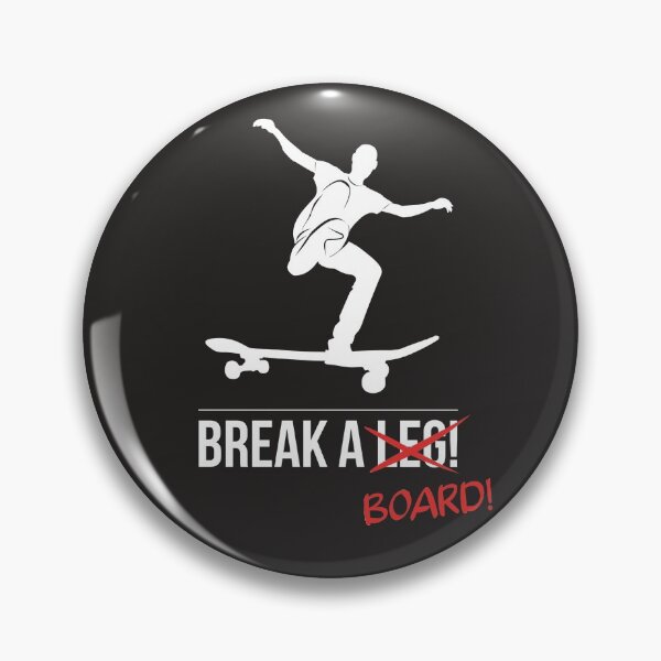 Item preview, Break a Board! - Funny Skater Design designed and sold by Slicki.