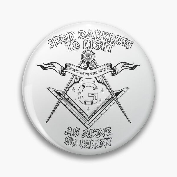 Item preview, From Darkness to Light As Above So Below FreeMason designed and sold by alenaz.