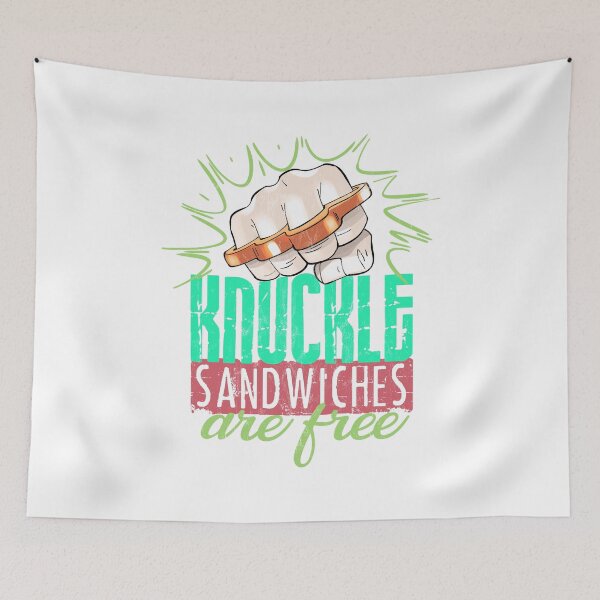 Item preview, Knuckle Sandwiches Are Funny  designed and sold by noirty.