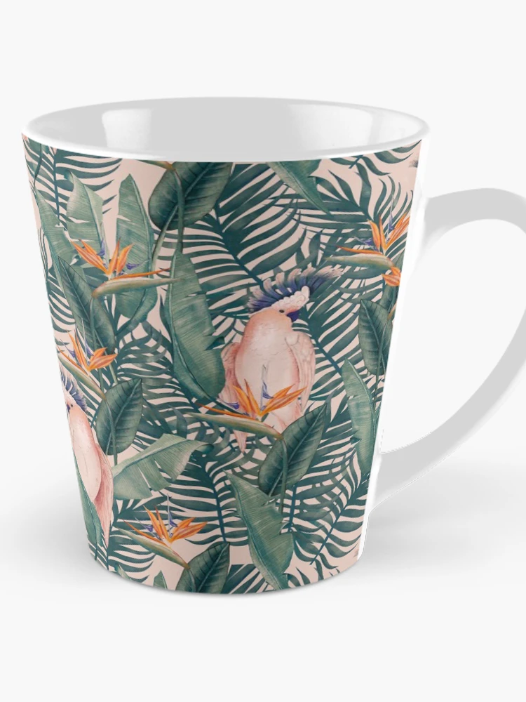 Thumbnail 1 of 4, Coffee Mug, Tropical pattern designed and sold by PatternCreator.