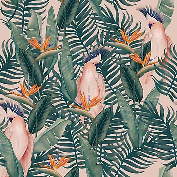 Artwork thumbnail, Tropical pattern by PatternCreator