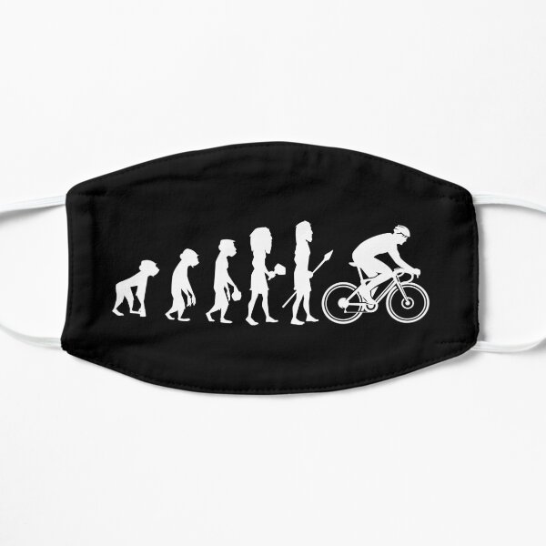 Evolution du cycliste sur route Masque sans plis