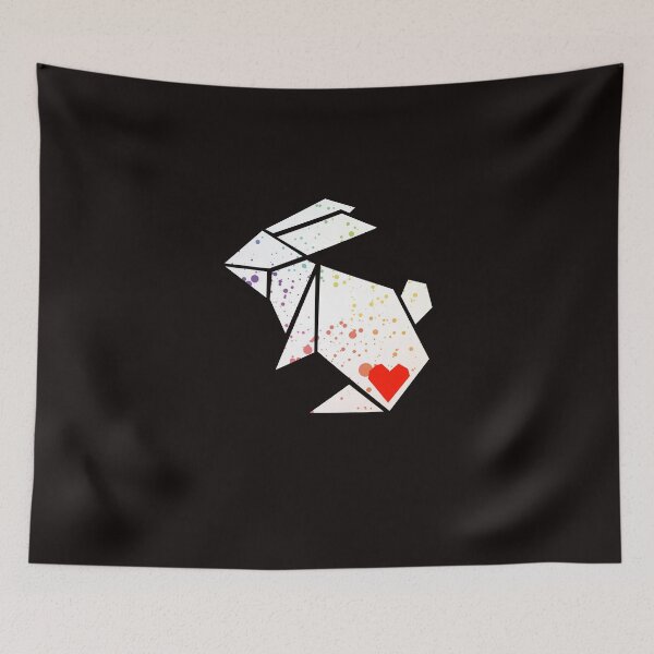 Item preview, Origami rabbit designed and sold by Schmuddelshirt.