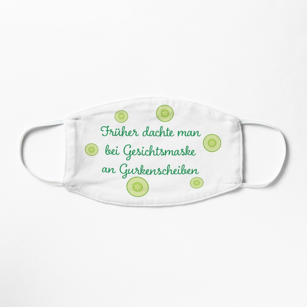 "Lustige Gesichtsmaske" Maske von almutpohl Redbubble