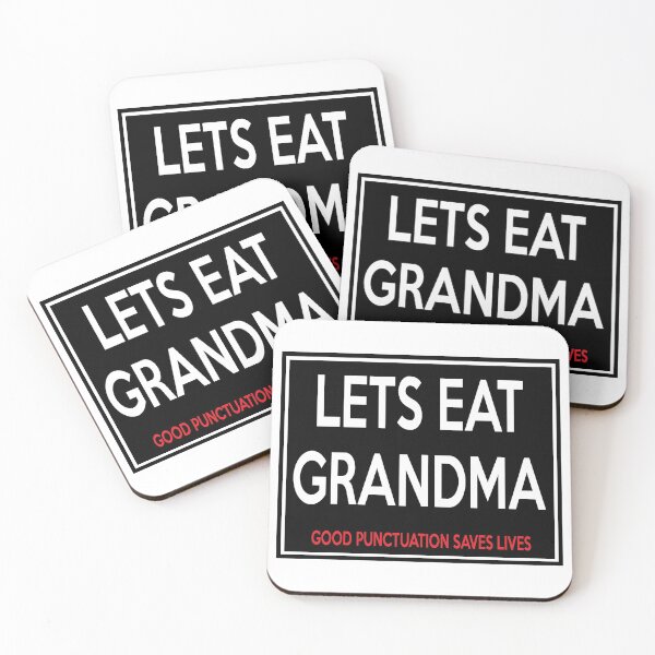 Item preview, Lets Eat Grandma designed and sold by babydollchic.