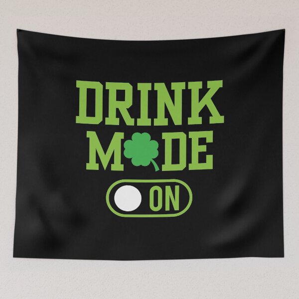 Item preview, Drink Mode On St. Patrick's Day Drinking Beer Gift designed and sold by haselshirt.