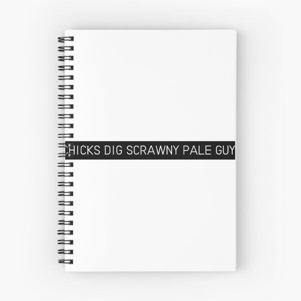 Item preview, Chicks Dig Scrawny Pale Guys Funny Print designed and sold by noirty.
