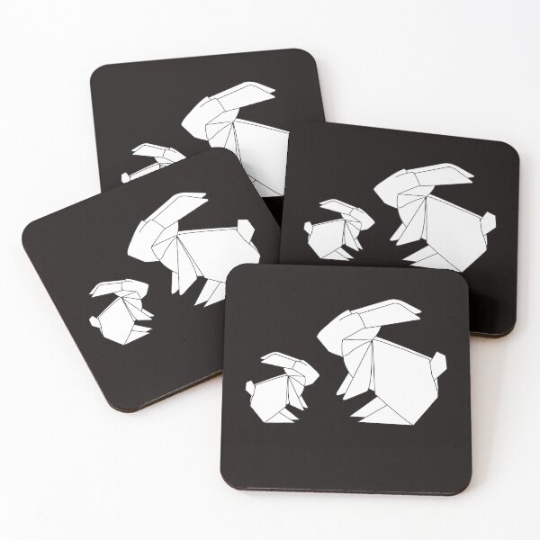 Item preview, Origami rabbits designed and sold by Schmuddelshirt.