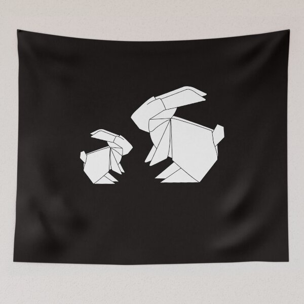 Item preview, Origami rabbits designed and sold by Schmuddelshirt.