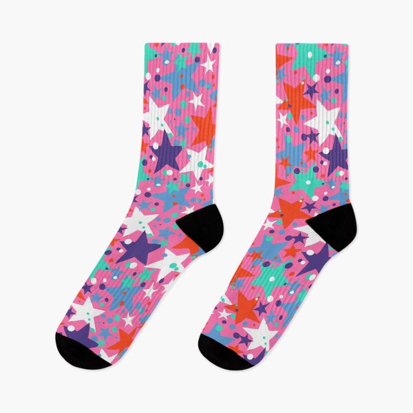 Item preview, Fun ditsy print with constellations and twinkle lights designed and sold by Daria Rosen.