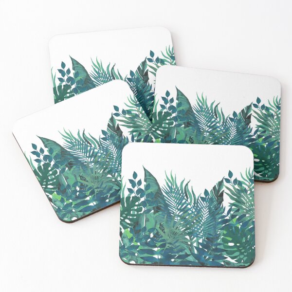 Item preview, Tropical, Palm, Hawaii Prints, Teal and Green designed and sold by meggydesigns.