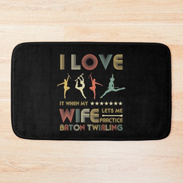 Item preview, Baton Twirling Dancing Gymnast designed and sold by TastefulTees.
