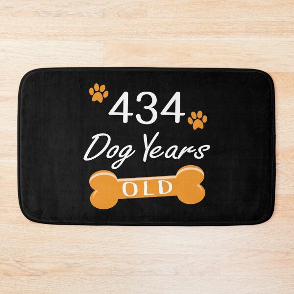 Item preview, 434 Dog Years Old Funny 62nd Birthday Puppy Lover design designed and sold by Grabitees.