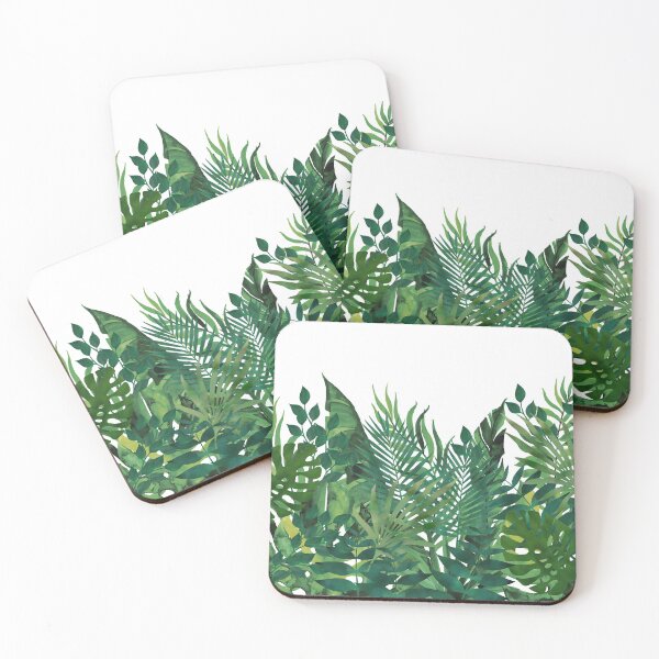 Item preview, Tropical, Palm, Hawaii Prints, Green and White designed and sold by meggydesigns.