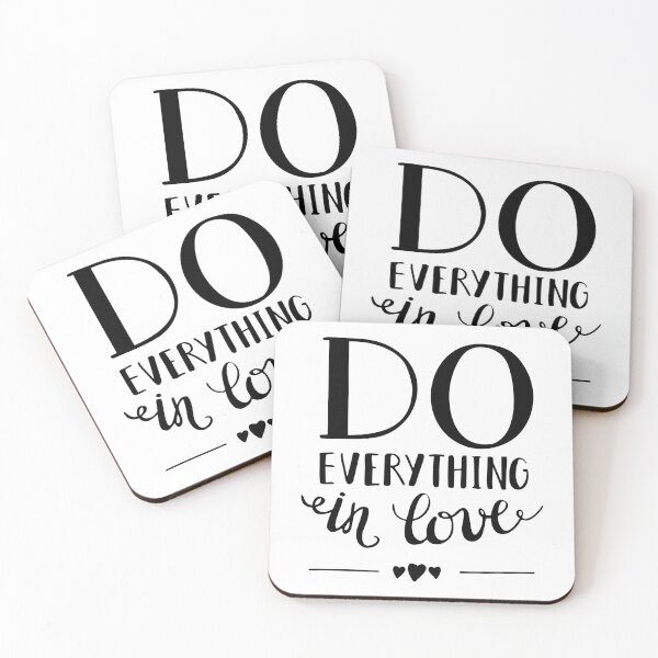 Item preview, Do Everything in Love designed and sold by GraceUponGrace.