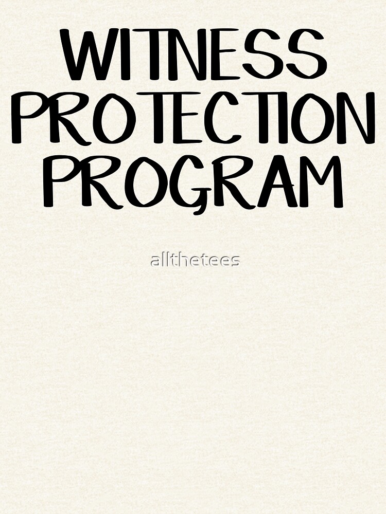 witness protection program rules