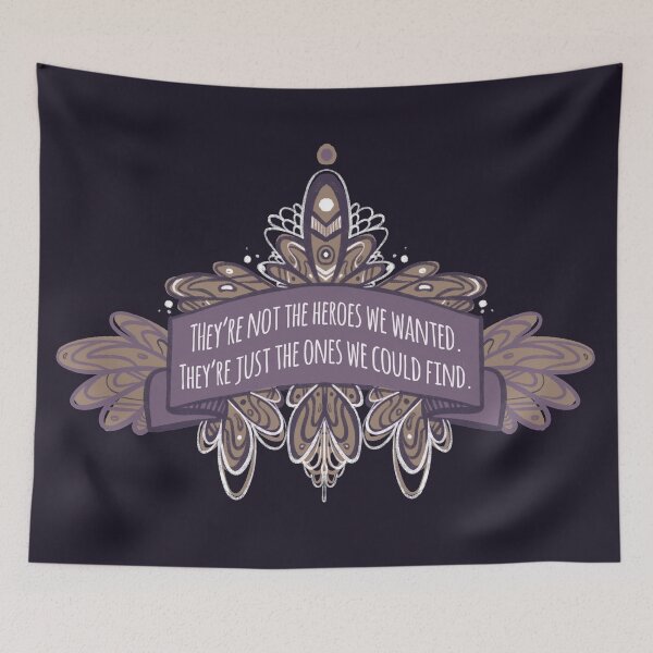 Item preview, Aurora Rising "No son los héroes que queríamos" designed and sold by Manda Lyn LaCorte.