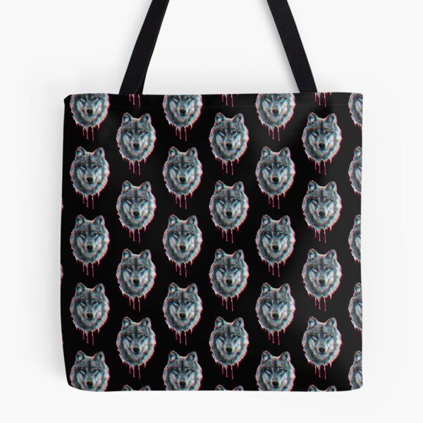 Item preview, Wolf Pattern / Close Up -Black designed and sold by primawm.