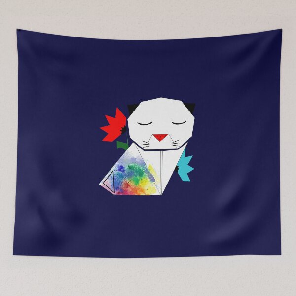 Item preview,  Origami cat flowers designed and sold by Schmuddelshirt.