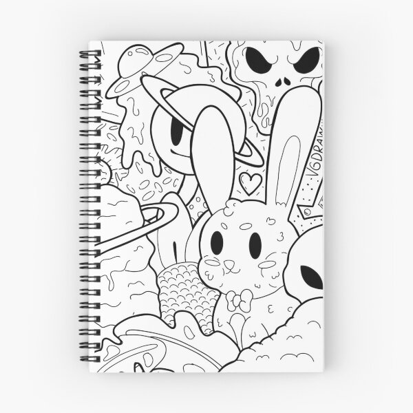 Item preview, Color-In Doodles designed and sold by Vgdraw.