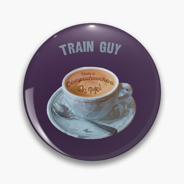 Item preview, Train Guy - Have a Campachoochoo on Me! designed and sold by janeynic.