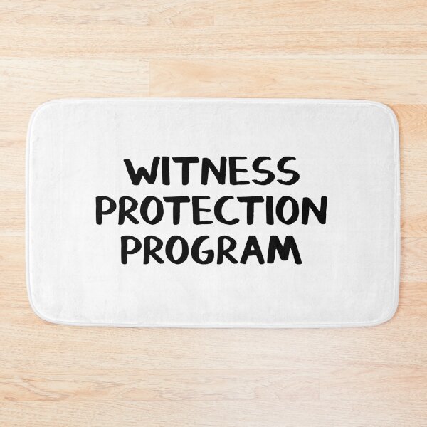 Item preview, Witness protection program designed and sold by allthetees.