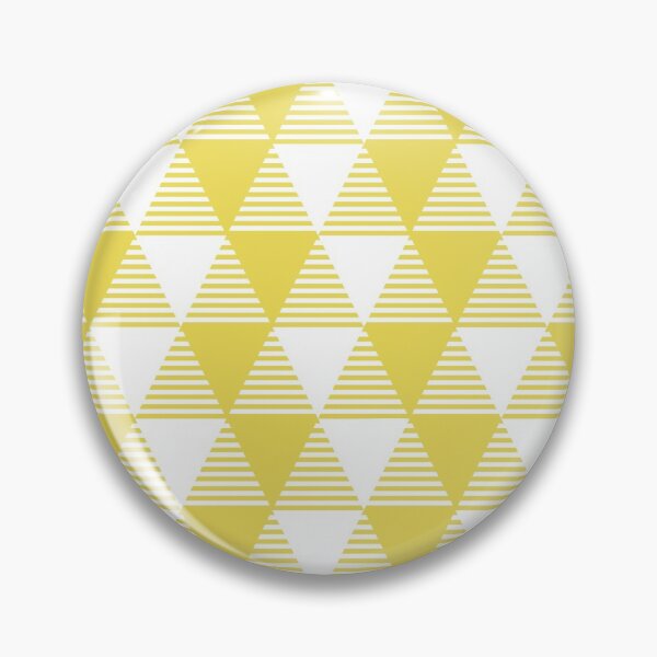 Artikelvorschau, Pantone Meadowlark Dreiecke entworfen und verkauft von ilexdesigns.