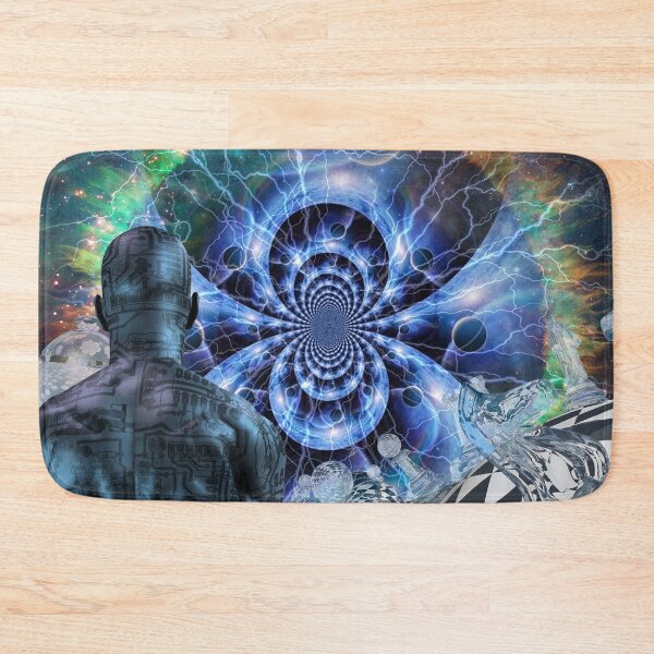Item preview, Cyborg in surreal space designed and sold by rolffimages.