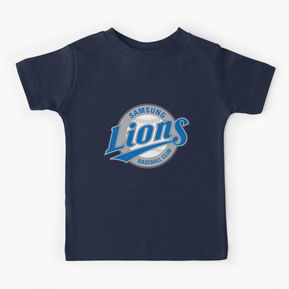 Samsung Lions Seoul KBO Logo T-Shirt summer top sports fan t