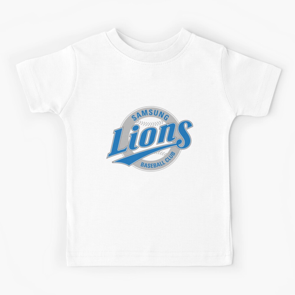 Samsung Lions Seoul KBO Logo T-Shirt summer top sports fan t