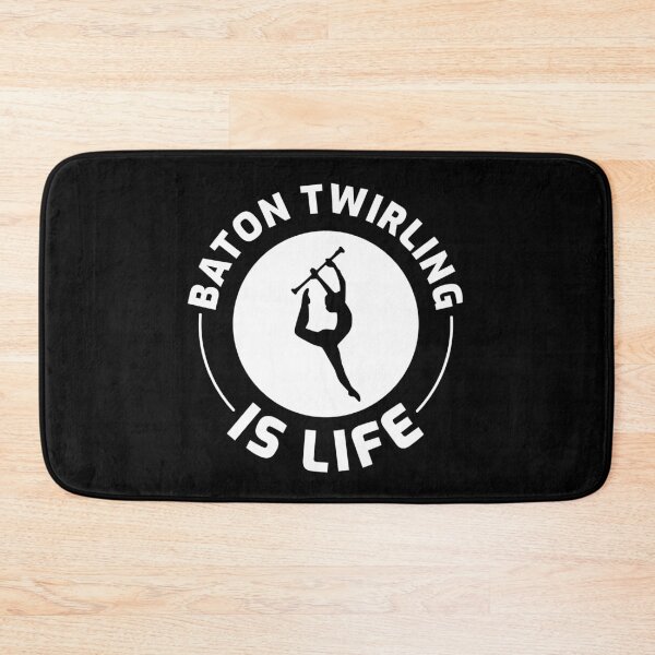 Item preview, Baton Twirling Dancing Gymnast designed and sold by TastefulTees.