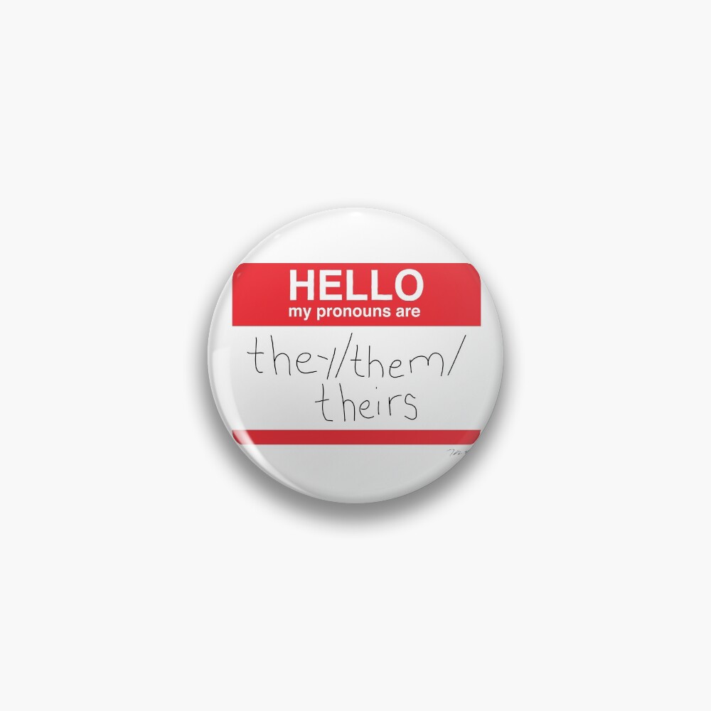 Item preview, Pin designed and sold by ThinkAgainTC.