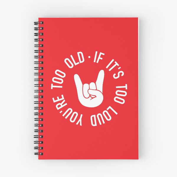 Item preview, If it is too loud you are too old - White designed and sold by ulianamusi.