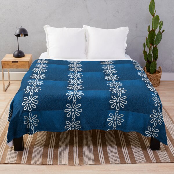 Item preview, Blue and White Floral Design designed and sold by iamwowie.