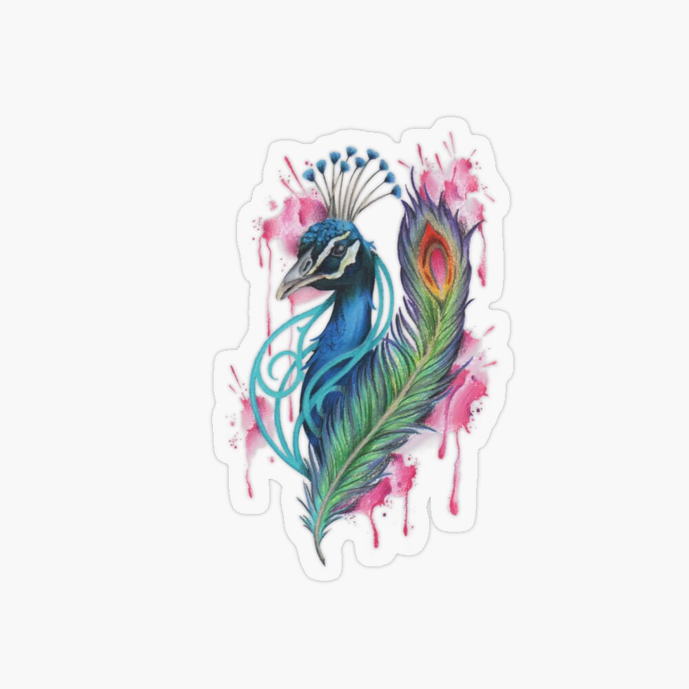 Premium Vector | Illustration peacock, logo design set. vector abstract  logo of colored bird peacock with crown on background. template for icon,  logo, print, tattoo. peacock tail open. front view.