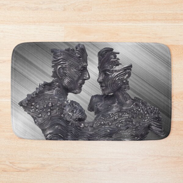 Item preview, MAN AND  WOMAN, IN METAL designed and sold by johnnyssandart.