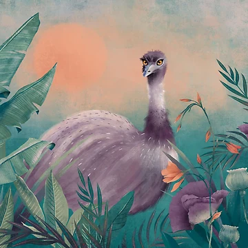 Artwork thumbnail, Emu by PatternCreator