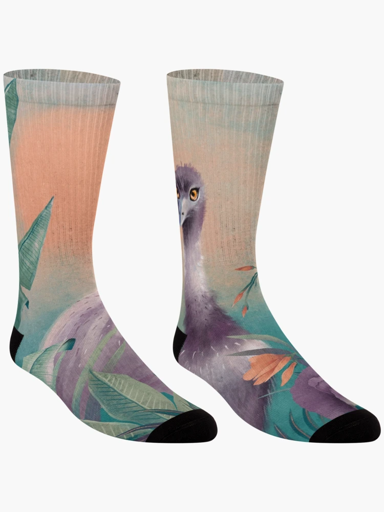 Thumbnail 3 of 5, Socks, Emu designed and sold by PatternCreator.